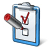 Icon depicting a check list