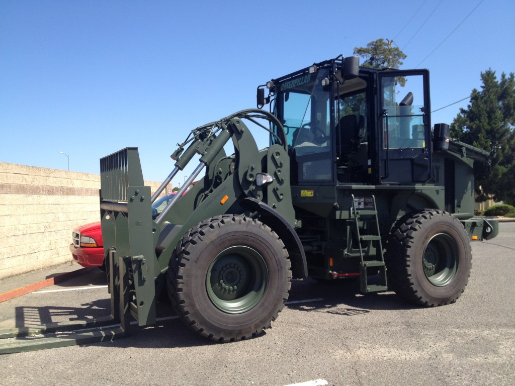 Saw this forklift at Travis AFB where we service the oil/water seperators 