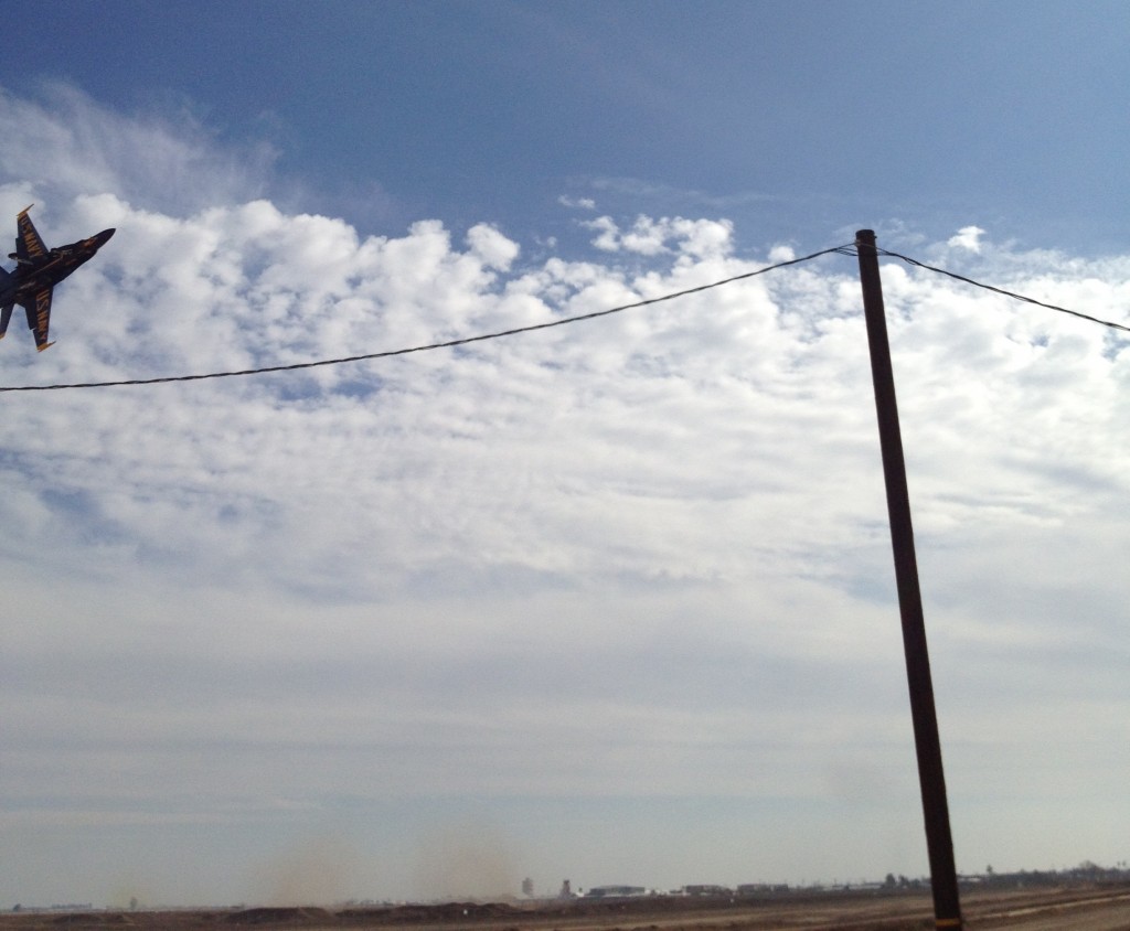 Blue Angel near NAF El Centro 