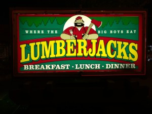 Lumberjacks restaurant